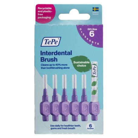 Interdentale ragers original paars 1,1mm maat 6 van Tepe