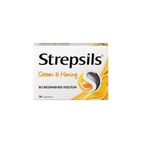 Citroen & honing van Strepsils