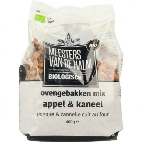 Ovengebakken mix appel en kaneel bio van De Halm