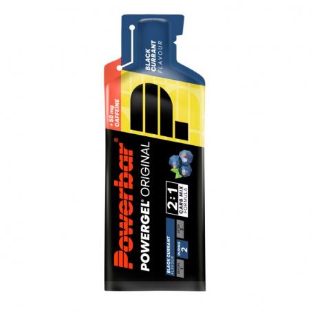 Powergel black currant caffeine van Powerbar