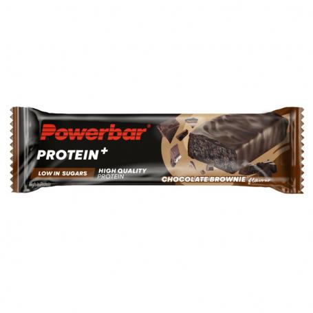 Protein+ bar low sugar chocolate brownie van Powerbar