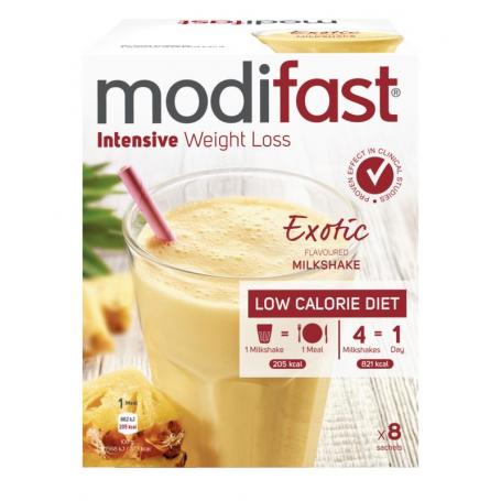 Intensive milkshake exotic van Modifast