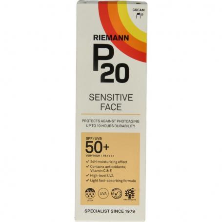 Once a day face creme SPF50 van P20