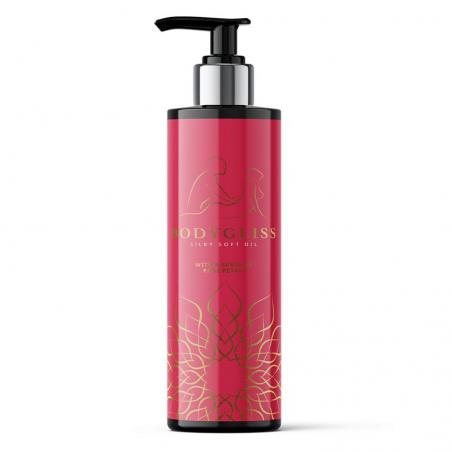 Silky soft massageolie rose petal van Bodygliss