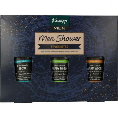 Men geschenkset douche van Kneipp
