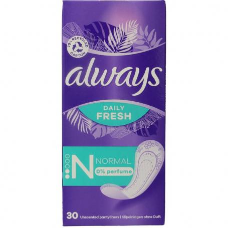 Inlegkruisjes daily fresh normaal van Always