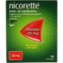Pleister 25mg van Nicorette