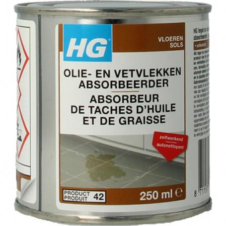 Olie & vetvlek absorbeerder van HG
