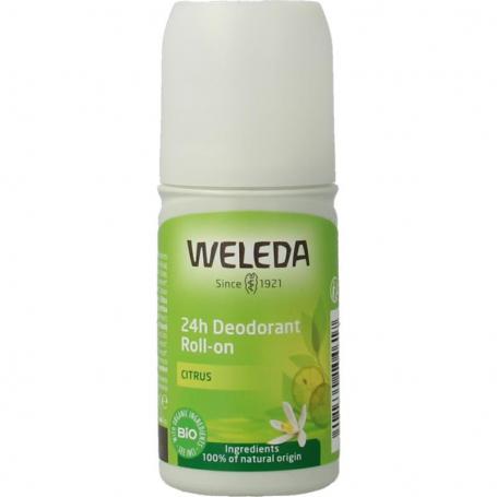 Citrus 24h roll on deodorant van Weleda