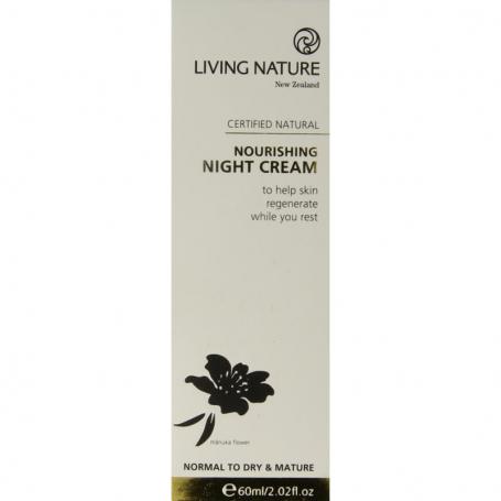 Nachtcreme voedend van Living Nature