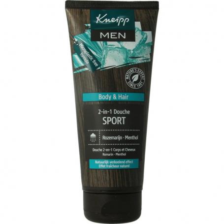 Men body & hair 2-in-1 douche sport van Kneipp