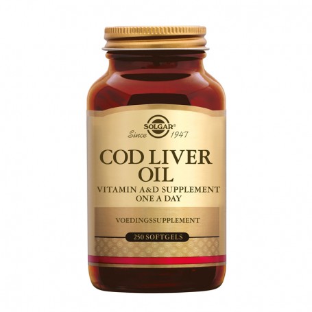Solgar Cod Liver Oil (250 softgels) van Solgar