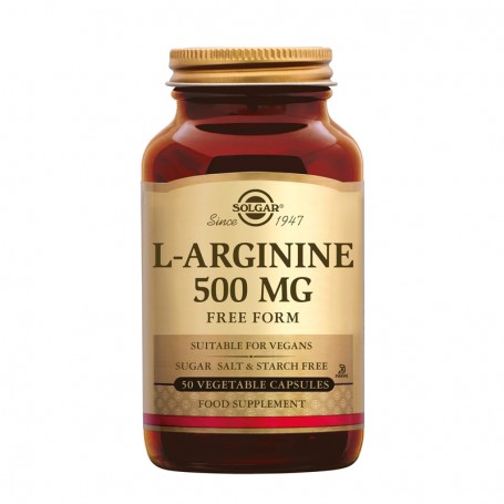 Solgar L-Arginine 500 mg (50 capsules) van Solgar