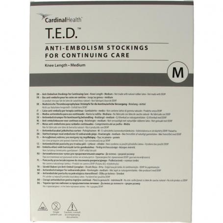 Ted continuing care knie beige maat M regular van Covidien