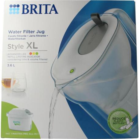 Waterfilterkan style XL grey van Brita