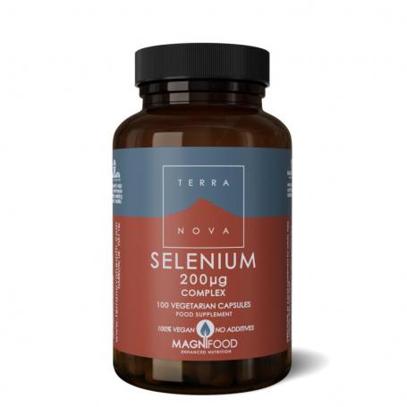Terranova Selenium 200 mcg complex (100 capsules) van Terranova