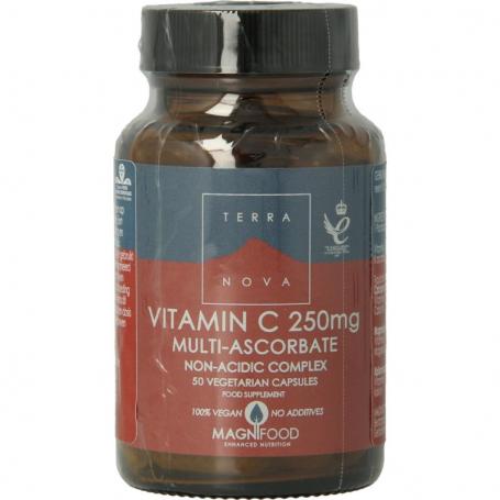 Terranova Vitamine C 250 mg complex (50 capsules) van Terranova