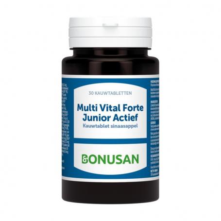 Bonusan Multi Vital Forte Junior Actief (90 kauwtabletten)