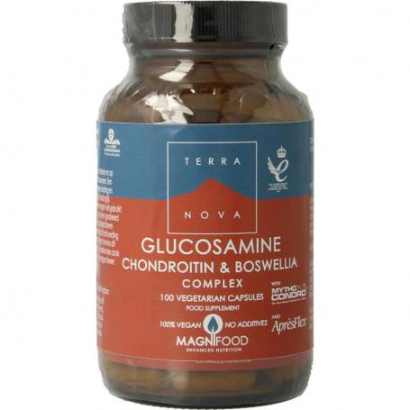 Terranova Glucosamine chondroitin & boswellia complex (100 capsules) van Terranova