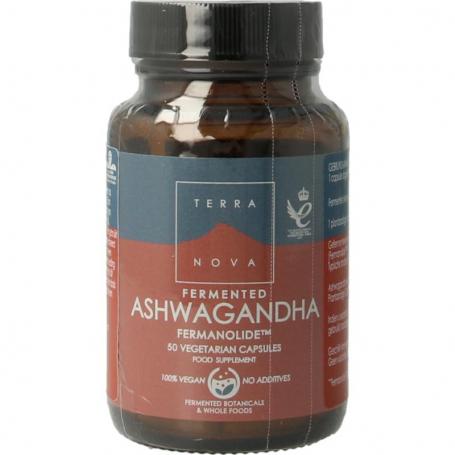 Terranova Fermented ashwagandha 250 mg (50 capsules) van Terranova
