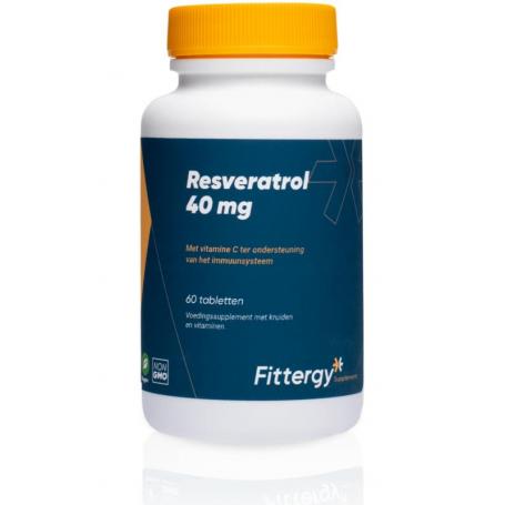 Resveratrol 40mg van Fittergy
