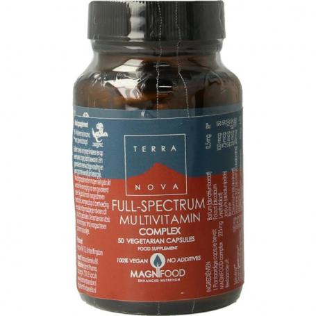Terranova Full-spectrum multivitamin complex (50 capsules) van Terranova