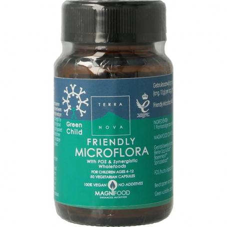 Terranova Green child friendly microflora (50 capsules) van Terranova