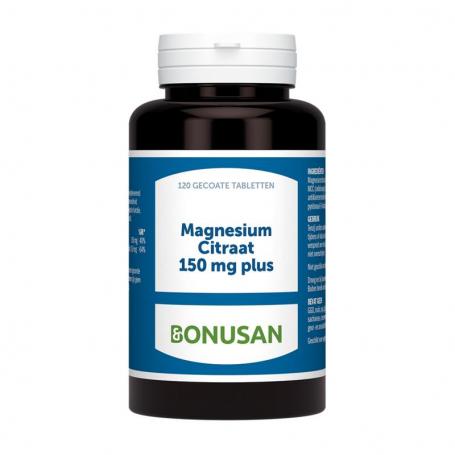 Bonusan Magnesium Citraat 150mg plus (120 tabletten)
