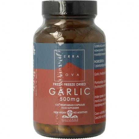 Terranova Garlic 500 mg (100 capsules) van Terranova