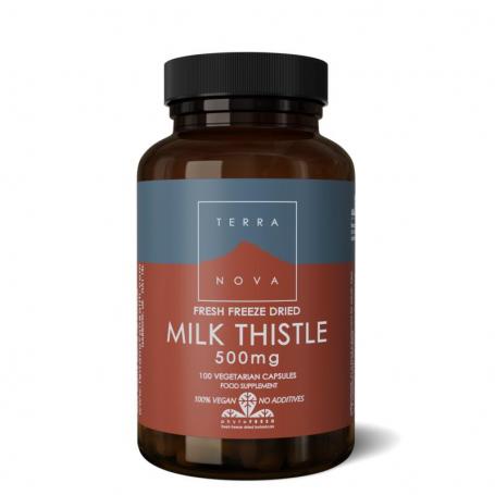 Terranova Milk thistle 500 mg (100 capsules) van Terranova