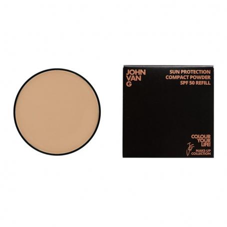 Sun protection compact powder refill 60 SPF50 van John van G