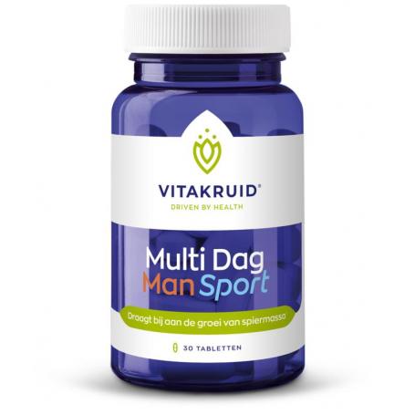 Vitakruid Multi dag man sport (30 tabletten) van Vitakruid