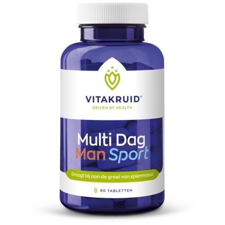 Vitakruid Multi dag man sport (90 tabletten) van Vitakruid