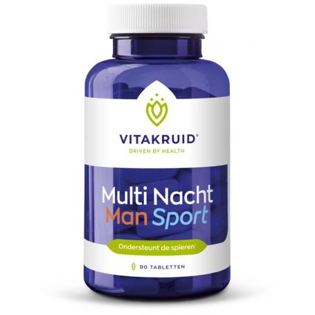 Vitakruid Multi nacht man sport (90 tabletten) van Vitakruid