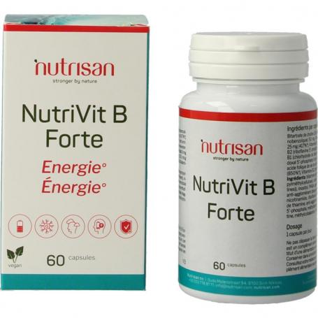 Nutrisan Nutrivit B forte (60 capsules) van Nutrisan