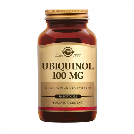 Solgar Ubiquinol 100 mg (50 softgels) van Solgar