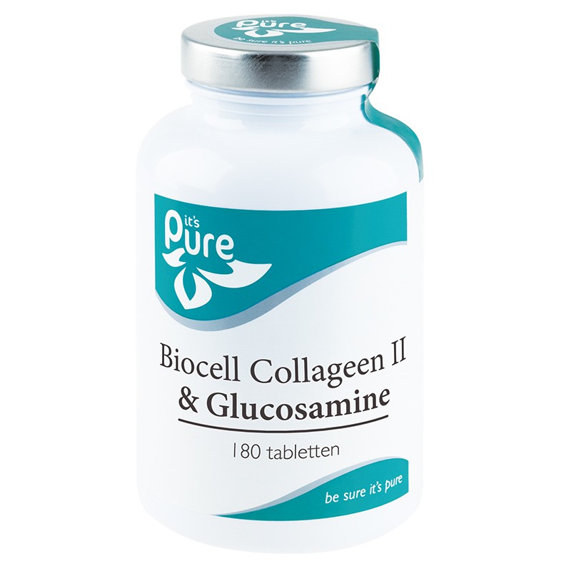 It's Pure Biocell Collageen II & Glucosamine (180 tabletten ...