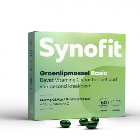Synofit Groenlipmossel Basic (60 softgels)