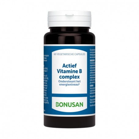 Bonusan Actief vitamine B complex (60 vegetarische capsules)