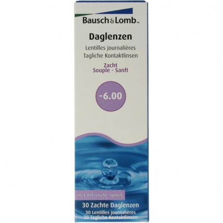 Daglenzen -6.00 van Bausch & Lomb