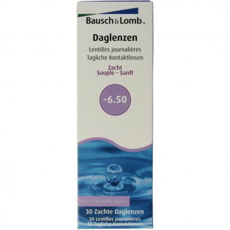 Daglenzen -6.50 van Bausch & Lomb