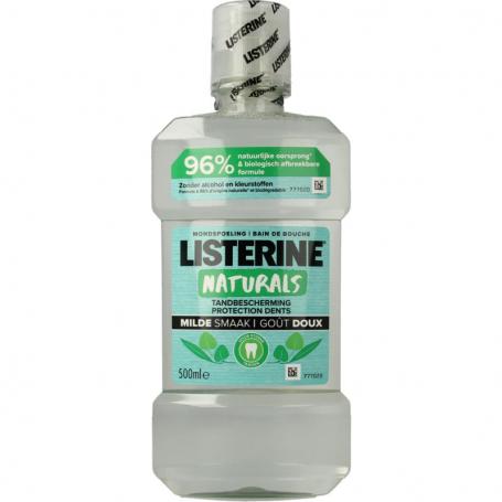 Mondwater naturals van Listerine