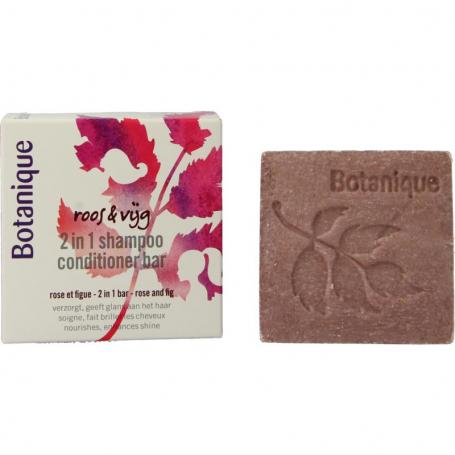 2-in-1 Shampoo conditioner bar roos & vijg van Botanique