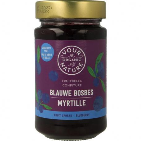 Fruit beleg blauwe bosbes bio van Your Organic Nat