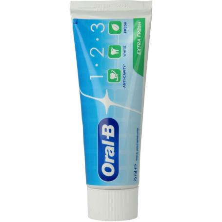 Tandpasta fresh 123 van Oral B