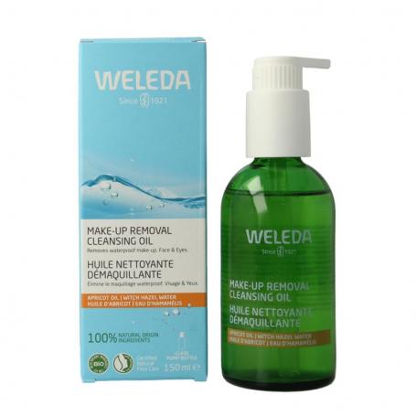 Reinigingsolie & make up remover van Weleda