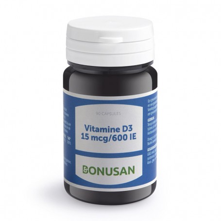 Bonusan Vitamine D3 15mcg (90 capsules)