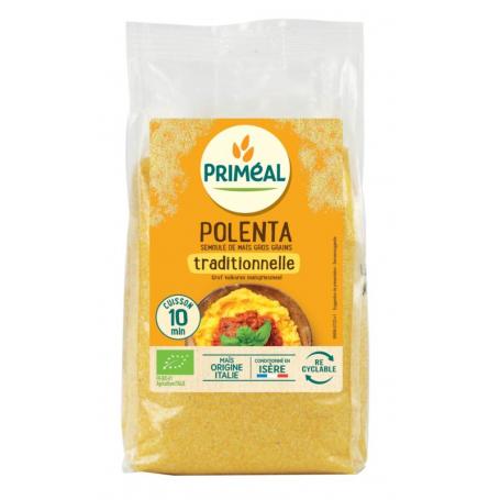 Polenta - maismeel met grote korrels bio van Primeal