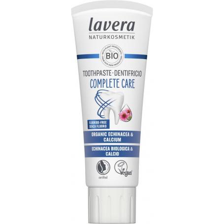 Tandpasta complete care fluoridevrij bio van Lavera