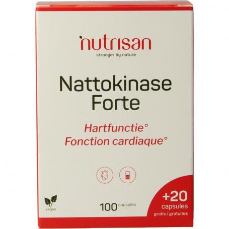 Nutrisan Nattokinase forte (120 capsules) van Nutrisan